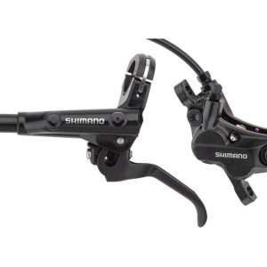 Shimano Deore BL-MT501/BR-MT520 4-Piston Hydraulic Disc Brake Set (Black) (Left) (Post Mount) (Calip