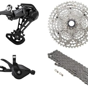 Shimano Deore M5100 Mountain Bike Groupset (Black) (1 x 11 Speed) (Brakes Sold Separately)