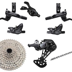 Shimano Deore M6100 Mountain Bike Groupset (Black) (1 x 12 Speed) (2-Piston Brakes)