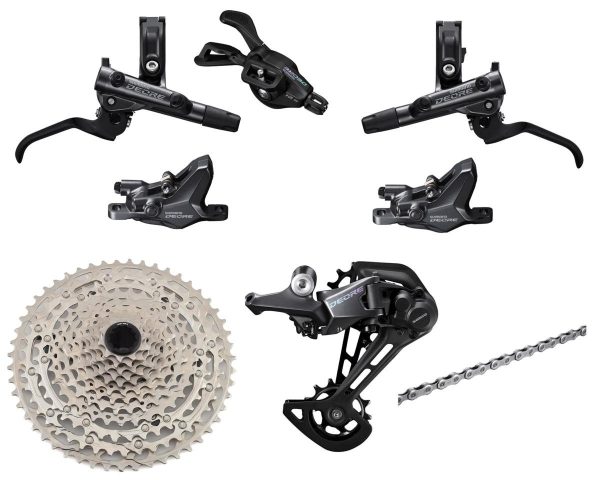 Shimano Deore M6100 Mountain Bike Groupset (Black) (1 x 12 Speed) (2-Piston Brakes)