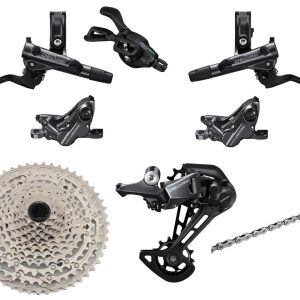 Shimano Deore M6100 Mountain Bike Groupset (Black) (1 x 12 Speed) (4-Piston Brakes)