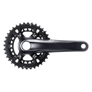 Shimano Deore XT FC-M8100-2 Crankset (Black) (2 x 12 Speed) (Hollowtech II) (175mm) (36/26T) (48.8mm