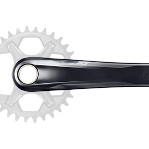 Shimano Deore XT FC-M8130-1 Crankset (Black) (12 Speed) (Hollowtech II) (165mm) (Super Boost+)