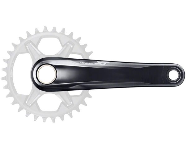 Shimano Deore XT FC-M8130-1 Crankset (Black) (12 Speed) (Hollowtech II) (165mm) (Super Boost+)