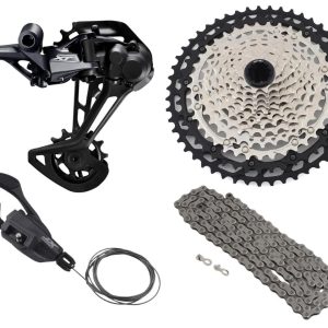 Shimano Deore XT M8100 Mountain Bike Mini Groupset (Black) (1 x 12 Speed) (Brakes Sold Separately)