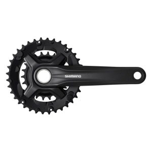 Shimano FC-MT210-2 Crankset (Black) (2 x 9-Speed) (Hollowtech II) (170mm) (46/30T)