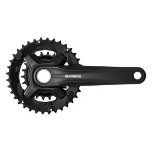 Shimano FC-MT210-2 Crankset (Black) (2 x 9-Speed) (Hollowtech II) (175mm) (46/30T)