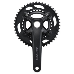 Shimano GRX 610 Gravel Chainset - 2x12 Speed - Black / 30/46 / 172.5mm / 12 Speed