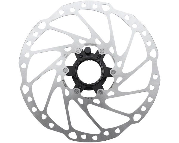 Shimano RT-EM600-M Disc Brake Rotor (Silver) (Centerlock) (w/ Integrated Speed Sensor Magnet) (203mm