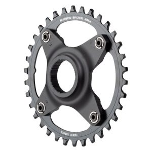 Shimano Steps E-MTB Direct Mount Chainring (Black) (1 x 10/11 Speed) (Single) (50mm Chainline) (34T)