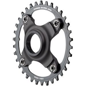 Shimano Steps E-MTB Direct Mount Chainring (Black) (1 x 10/11 Speed) (Single) (56.5mm Chainline) (34