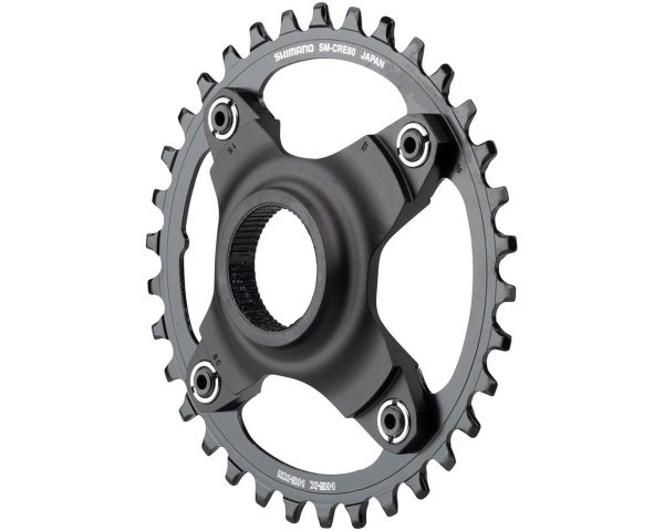 Shimano Steps E-MTB Direct Mount Chainring (Black) (1 x 10/11 Speed) (Single) (56.5mm Chainline) (34