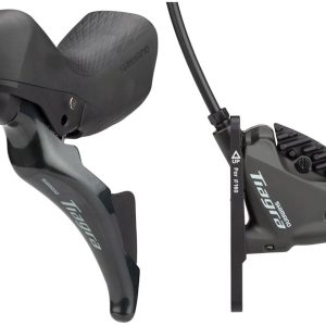 Shimano Tiagra ST-4725 Hydraulic Shift/Brake Lever Kit (Grey) (Flat Mount) (Left) (2x) (Caliper Incl