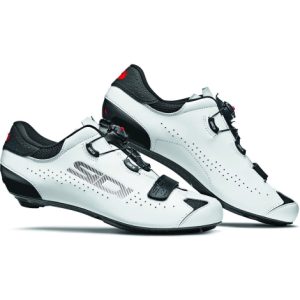 Sidi Sixty Road Cycling Shoes - Black / White / EU40