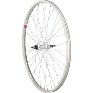 Sta-Tru Alloy Single Wall Rear Wheel (Silver) (Freewheel) (QR x 135mm) (26")