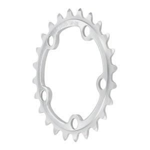 Sugino Single Speed Chainrings (Anodized Silver) (3/32") (5-Bolt) (74mm BCD) (Single) (26T)