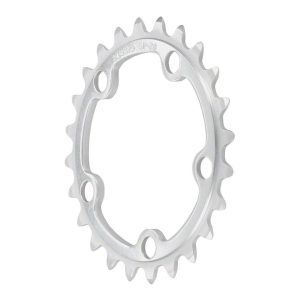 Sugino Single Speed Chainrings (Anodized Silver) (3/32") (5-Bolt) (74mm BCD) (Single) (32T)