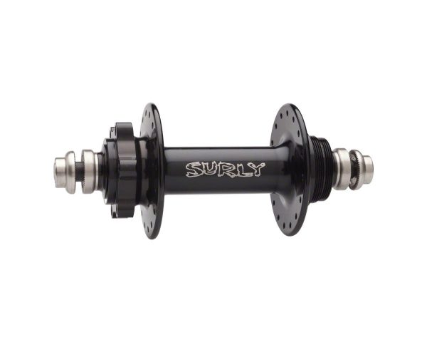 Surly Ultra New Fixed Rear Disc Hub (Black) (Single Speed) (6-Bolt) (10 x 135mm) (32H)