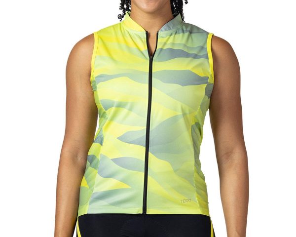 Terry Women's Breakaway Sleeveless Jersey (Descent Jade) (M)