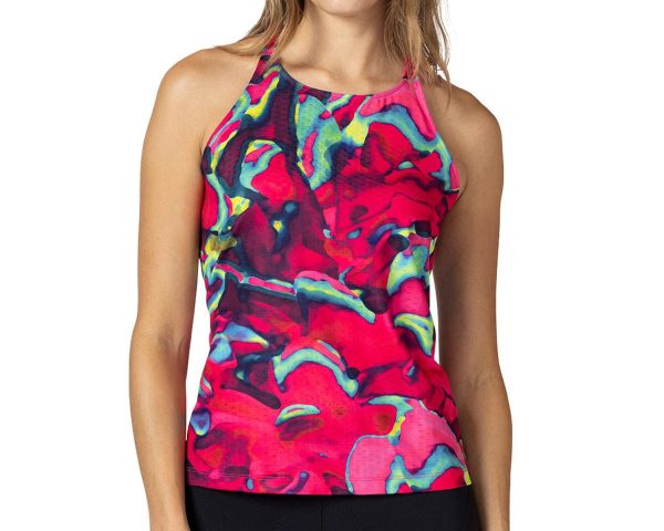 Terry Women's Cyclotank Sleeveless Jersey (Inky Pinky) (M)