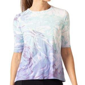 Terry Women's Soleil Flow Short Sleeve Top (Viola) (M)