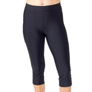 Terry Women's Spinnaker Capri (Black) (S) (w/Chamois)