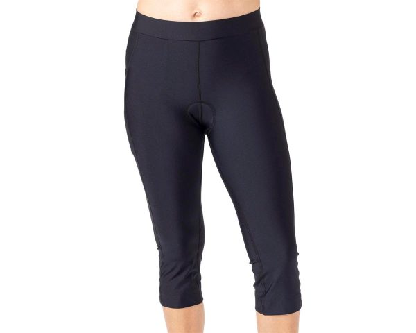 Terry Women's Spinnaker Capri (Black) (S) (w/Chamois)