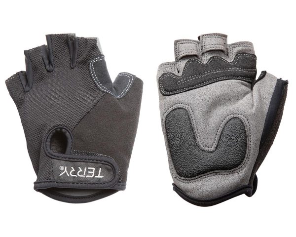 Terry Women's T-Gloves (Black Mesh) (XL)