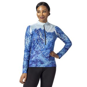 Terry Women's Thermal Long Sleeve Jersey (Rainier) (S)