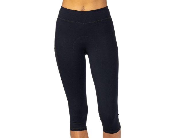 Terry Women's Wayfarer Capri (Onyx) (L) (w/ Chamois)