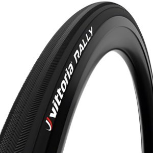 Vittoria Rally Tubular Road Tire (Black) (700c) (25mm) (Folding)