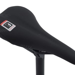 WTB Silverado Saddle (Black) (Steel Rails) (Medium) (142mm)