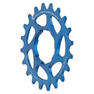 Wolf Tooth Components Single Speed Cog (Blue) (3/32") (Aluminum) (20T)