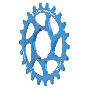 Wolf Tooth Components Single Speed Cog (Blue) (3/32") (Aluminum) (22T)