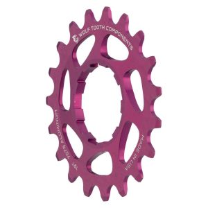 Wolf Tooth Components Single Speed Cog (Purple) (3/32") (Aluminum) (19T)