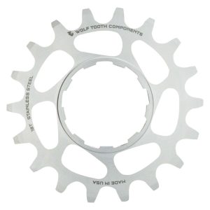 Wolf Tooth Components Single Speed Cog (Silver) (3/32") (Stainless Steel) (17T)