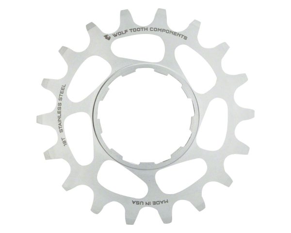 Wolf Tooth Components Single Speed Cog (Silver) (3/32") (Stainless Steel) (20T)