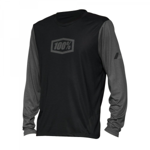 100% | Airmatic Long Sleeve Jersey Men's | Size Small In Black