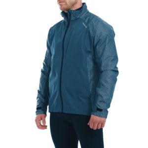 Altura Nightvision Storm Waterproof Cycling Jacket - Navy / Small