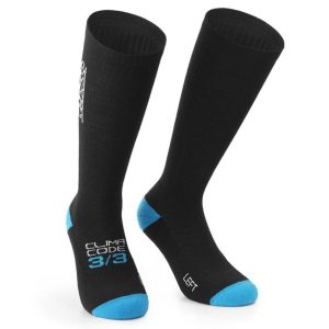 Assos Ultraz Winter FUGU Socks (Black) (39-42)