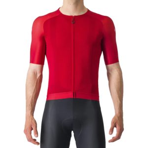 Castelli Aero Race 7.0 Short Sleeve Cycling Jersey - SS24 - Rich Red / XSmall