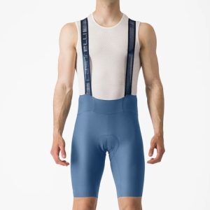 Castelli Espresso Bib Short - SS24 - Steel Blue / Medium