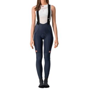 Castelli Sorpasso RoS Women's Bib Tights - Savile Blue / Silver Reflex / XSmall