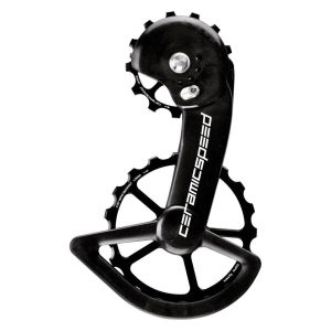 CeramicSpeed OSPW X Pulley Wheel System (Black) (Shimano GRX RX820) (Coated Ceramic Bearings) (2x12