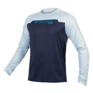 Endura MT500 Burner Long Sleeve Cycling Jersey - Ink Blue / XLarge