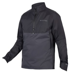 Endura MT500 Lite Pullover Waterproof Jacket - Black / Large