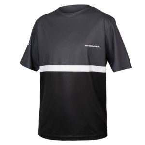 Endura SingleTrack Core II Short Sleeve Cycling Jersey - Black / Medium