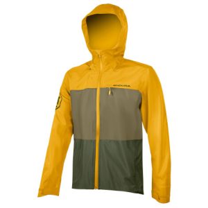 Endura SingleTrack Waterproof II Jacket - Yellow / 2XLarge