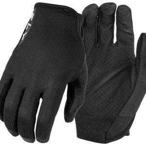 Fly Racing Mesh Long Finger Gloves (Black) (2XL)