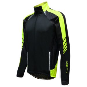 Funkier Tornado TPU Thermal Jacket - Black / Fluro Yellow / Small